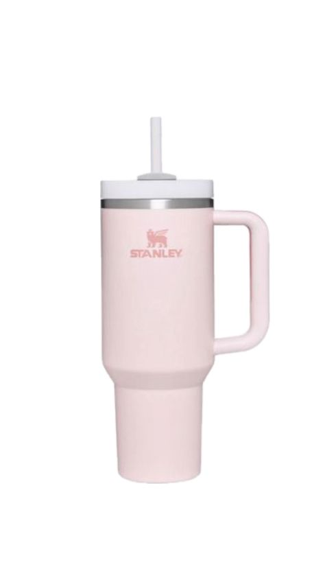 Staly Cup, Stanley Pink Cup, Fake Stanley Cup, Baby Pink Stanley, Light Pink Stanley Cup, Standly Cups, Light Pink Stanley, Stanley Cup Pink, Stanley Cup Aesthetic