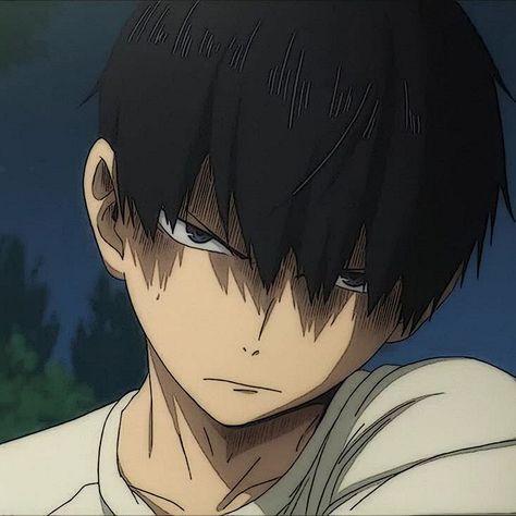 Kageyama Tobio, Haikyuu Anime, Anime Character, Black Hair, Hair, Anime, Black