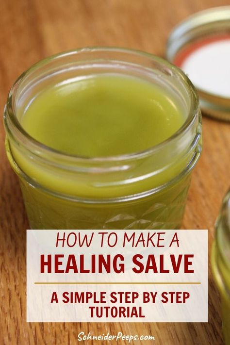 Arnica Salve, Comfrey Salve, Salve Recipes, Herbal Salves, Healing Salves, Natural Healing Remedies, Diy Remedies, Natural Therapy, Natural Health Remedies