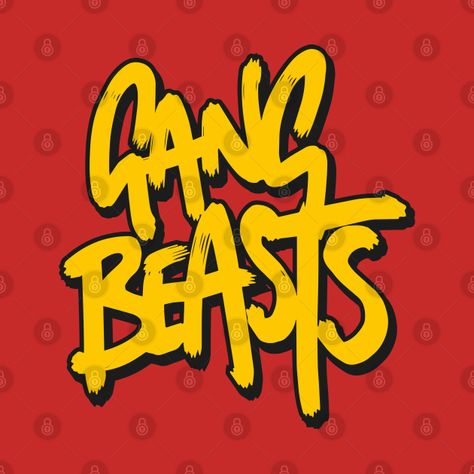 Gang Beasts Characters, Gang Beasts, Beast Logo, Kids Magnets, Phone Case Stickers, Case Stickers, Cool Walls, First Names, Kids Hoodie