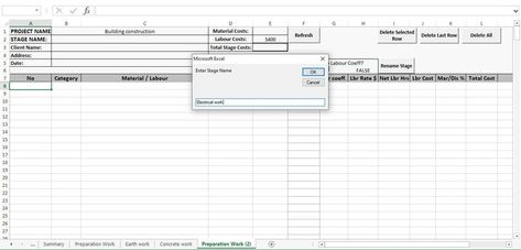 CONSTRUCTION COST ESTIMATING Excel Template Construction - Etsy Thailand Project Management Templates, House Construction, Construction Cost, Project Planner, Excel Templates, Budget Planning, Project Management, Planner Template, Budgeting