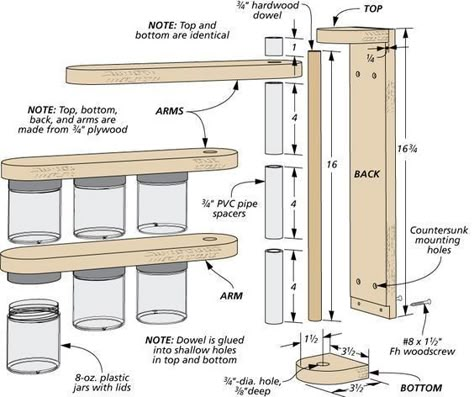 Diy Closet Build Storage, Tool Organization Small Spaces, Hardware Storage Ideas Diy, Tool Wall Storage Diy, Tool Storage Ideas Small Spaces, Diy Hardware Storage, Screw Storage Ideas, Little Wood Projects, Tool Organization Ideas