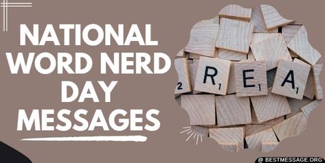 National Word Nerd Day Nerd Quotes, Status For Whatsapp, Family Fun Night, Word Nerd, Best Word, January 2025, Cheez It, Wishes Messages, January 9