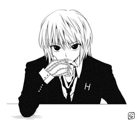 Kurapika X Reader, Kurapika Fanart, The Roommate, Kurapika Kurta, Hxh Characters, Gucci Mane, Aesthetic Japan, Matching Wallpaper, Black And White Wallpaper