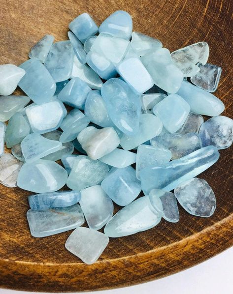 Crystal Aesthetics, Uncut Gems, Pretty Crystals, Tumbled Crystals, Photo Board, Blue Photo, Witchy Stuff, Sparkly Things, Crystal Magic