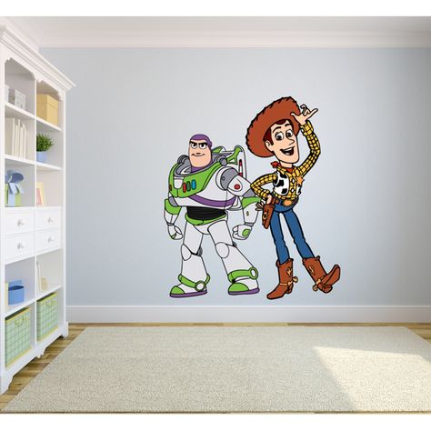 Buzz Lightyear Room Ideas, Toy Story Mural, Toy Story Toddler Room, Toy Story Room Ideas For Boys, Toy Story Bedroom Ideas, Toy Story Room Decor, Toy Story Bedroom, Toy Story Nursery, Boys Kids Room