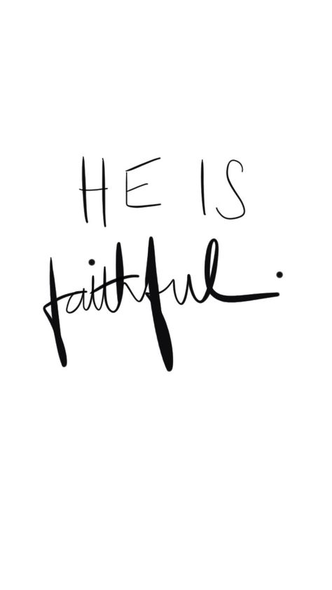 He is faithful. He Is Faithful, Quotes Song Lyrics, Love For God, God Is So Good, Devotional Reading, Beautiful Scripture, Black Quotes, Quotes Bible Verses, Words Wisdom