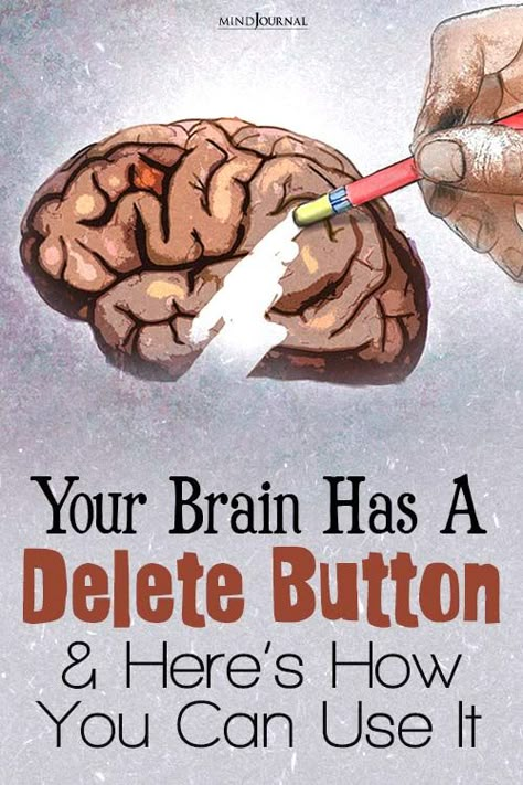 Yes, Your Brain Has A Delete Button: Neuroscience Secrets Delete Button, Brain Boosting Foods, Brain Based Learning, Beginner Skin Care Routine, Brain Surgeon, Brain Memory, Brain Facts, Brain Activity, Brain Tricks