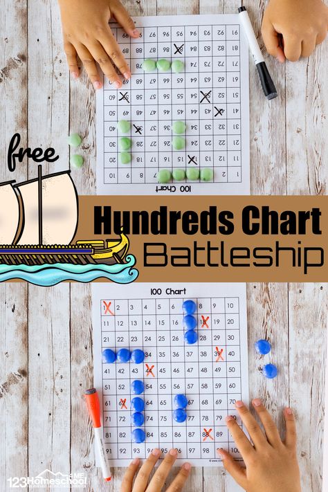 100s Chart, 100's Chart, Counting To 100, Hundreds Chart, 100 Chart, Math Number Sense, Fun Math Activities, Math Intervention, Fun Math Games