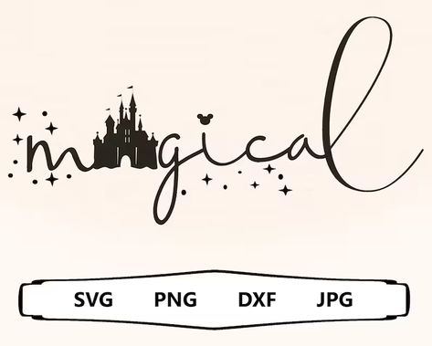 Magical Svg Magical and Fabulous Disney Trip Shirt Svg | Etsy Tinkerbell Quotes, Silhouette Disney, Disney Silhouette, Disney Trip Shirts, Diy Disney Shirts, Disney Fantasy, Disney Designs, Disney Castle, Disney Diy