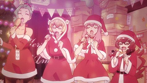 Christmas Party | Anime / Manga | Know Your Meme New Year Anime, Xmas Gif, Pfp Gifs, Christmas Anime, Merry Christmas Gif, New Year Gif, Animated Banners, Anime Christmas, Banner Gif