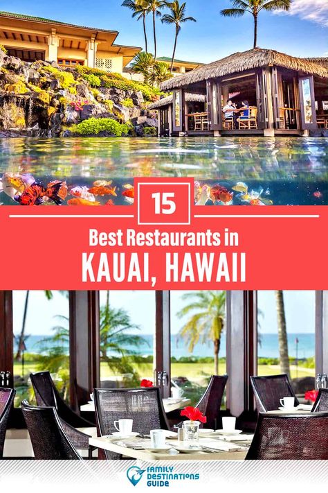 Christmas In Kauai, Best Restaurants In Kauai, Lihue Hawaii, Kauai Food, Hawaii Trips, Kauai Restaurants, Lihue Kauai, Princeville Kauai, Hawaii Vacation Tips