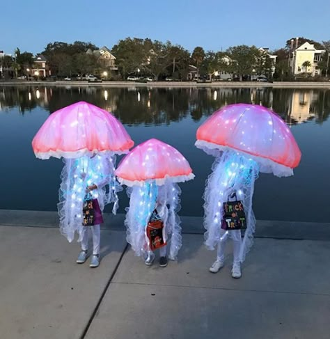 Halloween costume contest | CHStoday Jellyfish Halloween Costume, Jellyfish Halloween, Costume Contest Winner, Jellyfish Costume, Fish Costume, Diy Kostüm, Halloween Costume Contest, Homemade Halloween, Halloween Contest