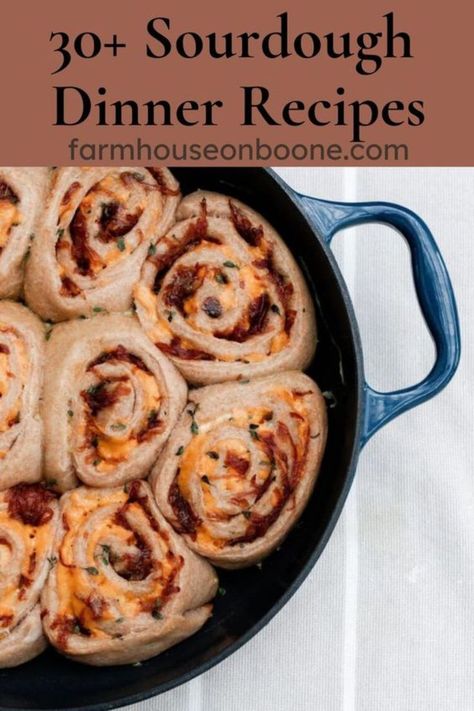 Sourdough Herb And Cheese Rolls, Sourdough Biscuit, Sourdough Designs, Sourdough Pasta Recipe, Sourdough Dinner, Herbed Butter, Sourdough Biscuits, Recipe Using Sourdough Starter, Sourdough Pizza Crust