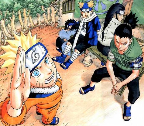 Sasuke Retrieval Team - Narutopedia, the Naruto Encyclopedia Wiki Naruto And Shikamaru, Poses Manga, Naruto Vs, Naruto Drawings, Sasuke Sakura, Naruto Uzumaki Shippuden, Naruto Pictures, Naruto Wallpaper, Manga Covers