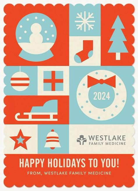 Geometric Holiday - simplytoimpress.com Company Holiday Card Design, Cards Graphic Design, Company Holiday Cards, Merry Christmas Font, Company Christmas Cards, Corporate Christmas Cards, Business Christmas Cards, Unique Holiday Cards, Christmas Typography