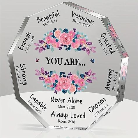 Friends Female, Meaningful Sentences, Women Birthday Gifts, Catholic Women, Christian Gifts For Women, Women Birthday, Cheap Gifts, Friends Mom, Catholic Gifts