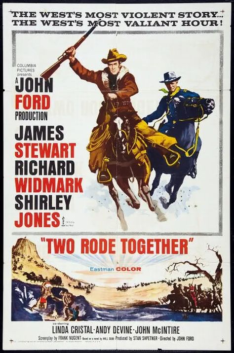 Western Movie Posters, John Mcintire, Richard Widmark, Harry Carey, Cool Hand Luke, Movie Posters For Sale, James Stewart, Shirley Jones, John Ford