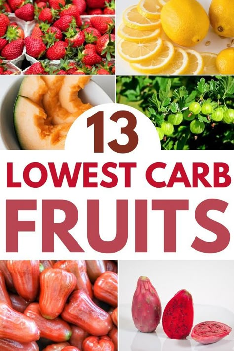 Lowest Carb Fruits, Fruit On Keto Diet, Low Carb Fruit List, Best Fruits To Eat, Carbs In Fruit, Keto Friendly Fruit, Fruits And Vegetables List, High Carb Fruits, No Carb Food List