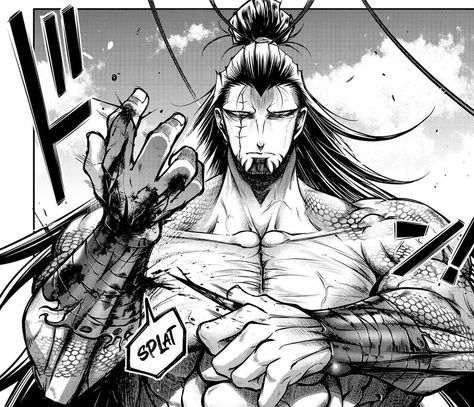 Shuumatsu no Valkyrie ~ Record of Ragnarok Manga Panel - Lu Bu Record Of Ragnarok Manga Icon, Record Of Ragnarok Manga Panels, Record Of Ragnarok Lu Bu, Lu Bu Record Of Ragnarok, Record Of Ragnarok Manga, Lu Bu, Shuumatsu No Valkyrie, Record Of Ragnarok, Manga Wall