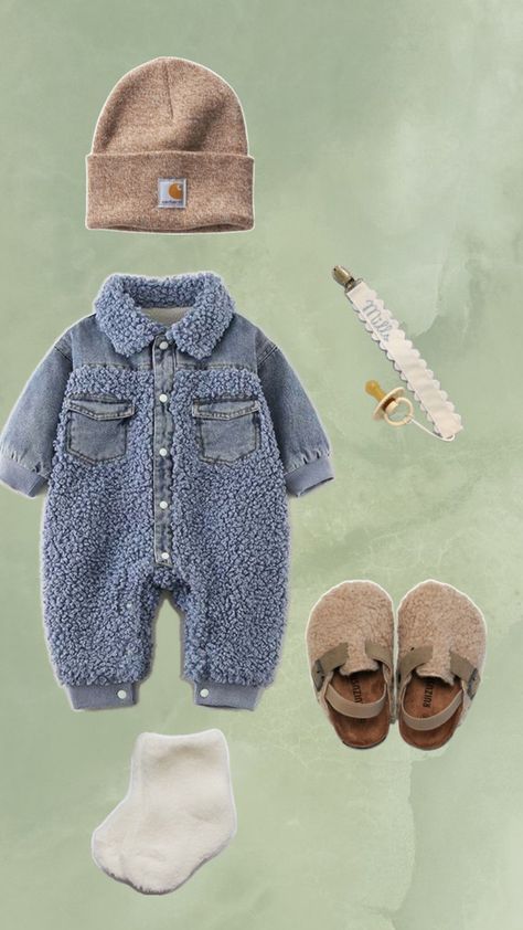 Baby - baby girl - baby boy - baby outfit - fall baby outfit - winter baby outfit - pacifier - carrhart - baby hat - baby socks - baby shoes - cute Baby Boy Fits, Baby Boy Outfit Ideas, New Born Baby Boy, Boy Outfit Ideas, Boys Winter Clothes, Baby Boy Winter Outfits, Hippie Baby, Fall Baby Clothes, Newborn Mom