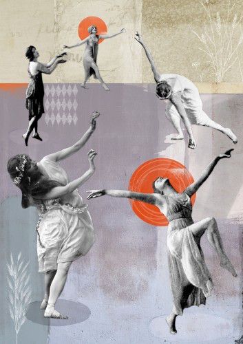 Eleanor Shakespeare, Editorial Collage, Dance Artwork, People Cutout, The 12 Days Of Christmas, Photo Montage, Dance Poster, Collage Design, South London