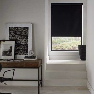 Find best Window Blinds, Zebra Shades, Roller Shades, Horizontal/Vertical Blinds, Roller Shades Semi, Roller Shades Blackout at best price. Visit our website for more details. Black Out Shades, 60s Ranch, Study Window, Room Darkening Blinds, Automatic Shades, Blind Ideas, Black Blinds, Window Blinds And Shades, Blackout Roller Shades