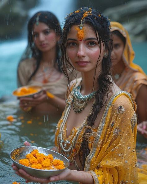 Indian Godesses, Indian Godesses Art, Indian Female Aesthetic, Female Hindu Warrior, Offering Prayer, Indian Idol, Indian Eyes, Hot Hindu Godesses, Art Of Love