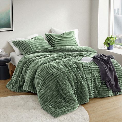 510 Design Avril Fluffy Ribbed Plush Midweight Comforter Set - JCPenney Ribbed Bedding, Textured Comforter, Plush Comforter, Fur Comforter, Fluffy Comforter, Linen Comforter, Twin Xl Comforter, Textured Bedding, Top Of Bed