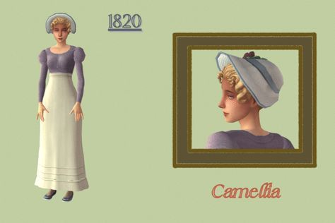 Sims 4 1820s Cc, Western Womens Fashion, Sims 4 Decades Challenge, The Modern Prometheus, Walking Dress, Medieval Ages, Western Women, Period Outfit, Regency Era