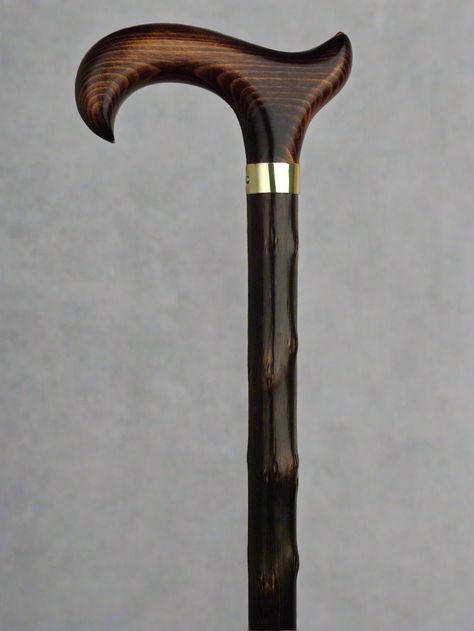 Wide Derby Handle Walking Cane | Congo Wood Shaft Walking Cane, Walking Canes, Brass Handles, Ergonomic Handle, Functional Design, Sophisticated Style, Stylish Accessories, Derby, Elegant Design