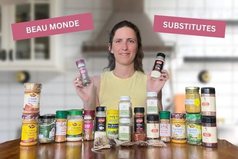 BEST Beau Monde Seasoning Substitutes   3 To Avoid - Pantry & Larder Beau Monde Seasoning, Pantry Larder, Peanut Butter Substitute, Salt Substitute, Butter Substitute, Rib Rub, Greek Seasoning, Crispy Fry, Chilli Chicken