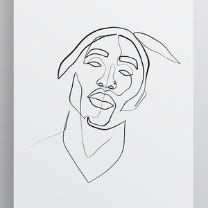 Single Line Tattoo Men, Tupac Design, Tupac Inspired Tattoos, Line Tattoos Men, Tupac Line Art, Tupac Stencil Art, 2pac Tattoos, Tupac Tattoo, Tupac Abstract Art