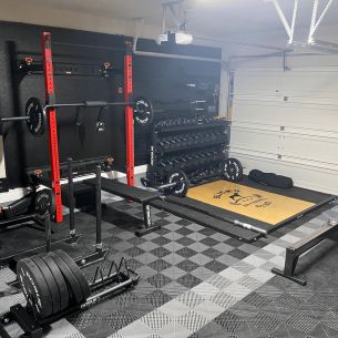 Home Gym Ideas Garage, Garage Gym Ideas Layout, Gym Ideas Home, Garage Gym Design, Gym Ideas Garage, Garage Gym Flooring, Small Home Gyms, Garage Gym Ideas, Diy Garage Organization