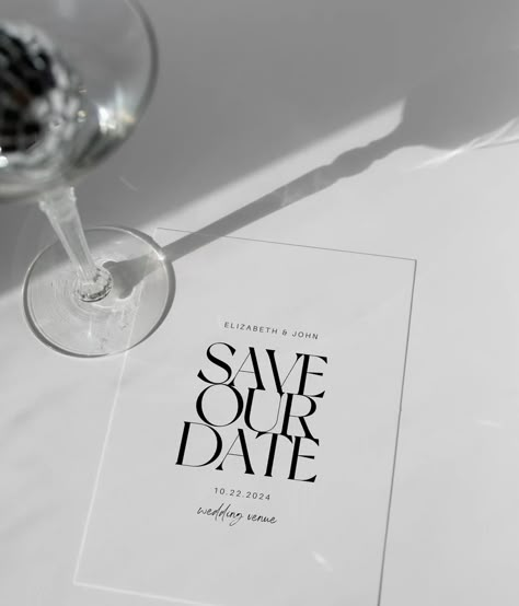 Modern Save the Date Digital Download Save the Date Canva - Etsy Save The Date Text, Safe The Date, Minimal Save The Date, Save The Date Digital, Save Our Date, Unique Save The Dates, Modern Save The Dates, Save The Date Designs, Save The Date Templates