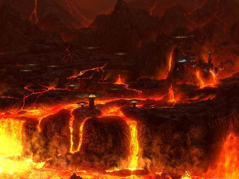 Mustafer, the only planet made of Volcanoes. The surface describes anger. Mustafar Star Wars, Garden World, Small Planet, Bright Star, Vacation Destinations, Volcano, Vacation Spots, Sci Fi, Star Wars