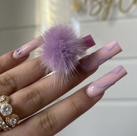 Pompom Nails, Chanel Nails, Special Nails, Pedicure Designs, Gelish Nails, Ballerina Nails, Bling Acrylic Nails, Pink Acrylic Nails, Nails Desing