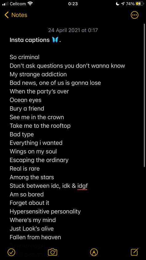 Bios For Be Real, Me Captions, Prompts For Writing, Dope Captions For Instagram, Instagram Bios, Instagram Post Captions, Insta Caption, One Word Instagram Captions, Short Instagram Quotes