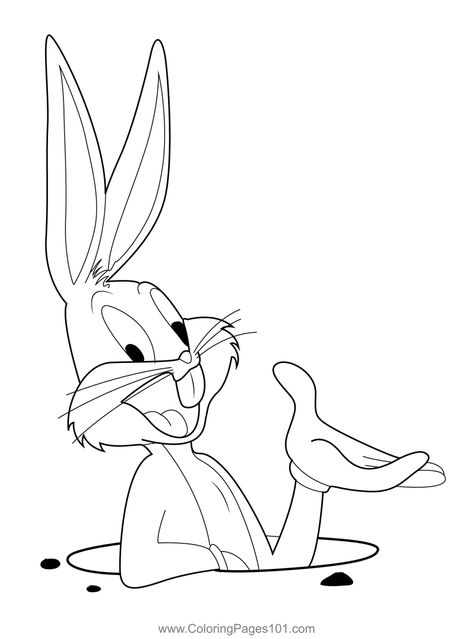 Close Up Bugs Bunny Coloring Page Bugs Bunny Coloring Pages, Bugs Bunny Drawing Easy, Bugs Bunny Sketch, Looney Tunes Drawings, Bugs Bunny Art, Bugs Bunny Tattoo, Looney Tunes Tattoo, Bugs Bunny Drawing, Art Classroom Organization