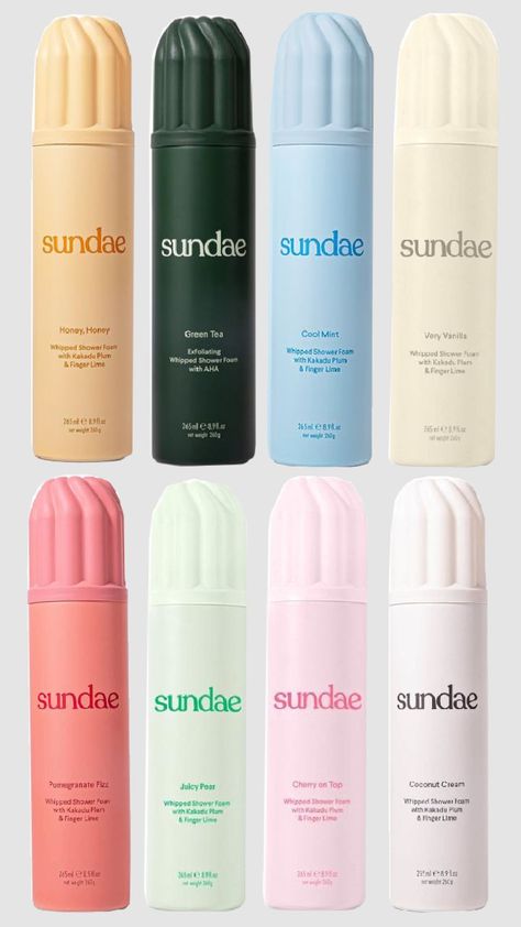 Sundae Shower Products, Sundae Shaving Cream, Sundae Foam, Sundae Body Wash, Sundae Shower Foam, Body Foam, Shower Products, Shower Foam, Bath Body Works Candles