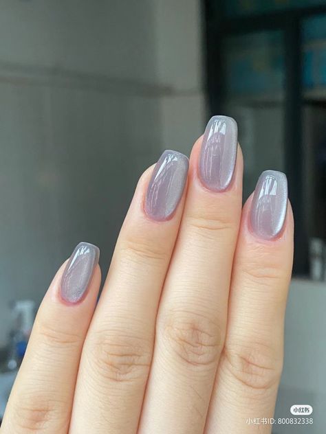 Hello Nails, Spring Nail Designs, Subtle Nails, Simple Gel Nails, Minimal Nails, Casual Nails, Blush Nails, Cute Gel Nails, Cat Eye Nails