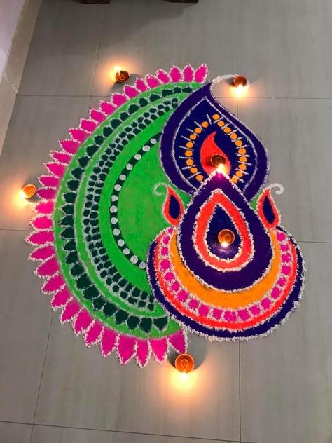 Rangoli Snapchat Story, Diwali Snapchat, Diwali Snapchat Story, Rangoli Snap, Story Food, Rangoli Diwali, Diwali Photography, Easy Rangoli Designs Diwali, Diwali Decorations At Home