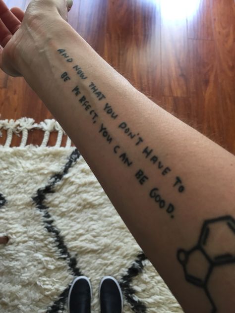 East of Eden. #literarytattoo #steinbecktattoo #armtattoo #eastofedentattoo #handlettering East Of Eden Tattoo, Eden Tattoo, Literary Tattoo, East Of Eden, Arm Tattoo, Hand Lettering, Eden, Tattoo Quotes, Tattoos