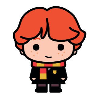 Harry Potter Kawaii, Imprimibles Harry Potter, Cartoon Character Art, Harry Potter Cartoon, Harry Potter Stickers, Harry Potter Ron Weasley, Cute Harry Potter, Idee Cricut, Buku Harry Potter