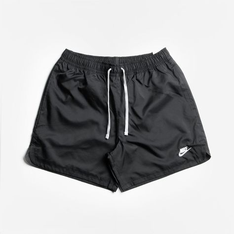 Nike Sportswear Woven Lined Flow Shorts - Black/White – Urban Industry Swimming Shorts, Shorts Nike, Streetwear Shorts, Future Clothes, Mens Casual Dress Outfits, Fire Fits, New Wardrobe, Nike Sportswear, Teen Fashion Outfits