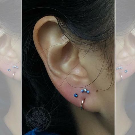 Pretty Piercings, Upper Lobe Piercing, Lobe Piercings, Upper Lobe, Lobe Piercing, Earings Piercings, Ear Piercings, Body Art, Tatting