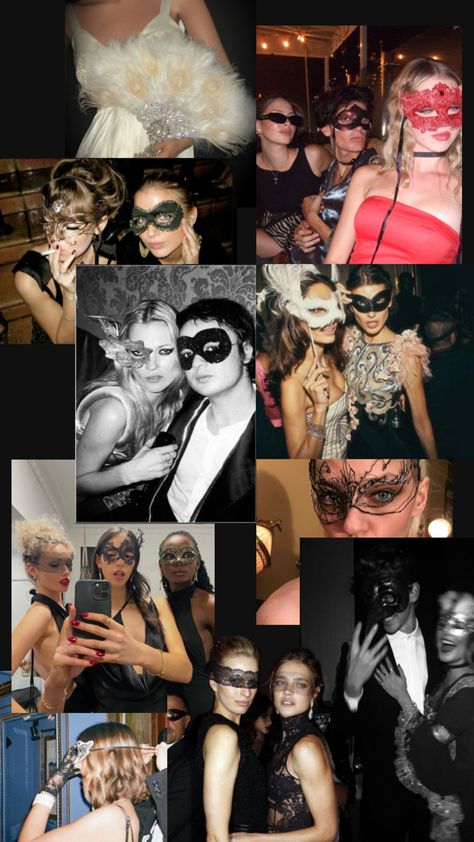 Masquerade Party Aesthetic, Masquerade Ball Aesthetic, Nye Theme, Masquerade Aesthetic, Old Hollywood Prom, Mascarade Ball, Ball Theme Party, Mascarade Party, Aesthetic Mask