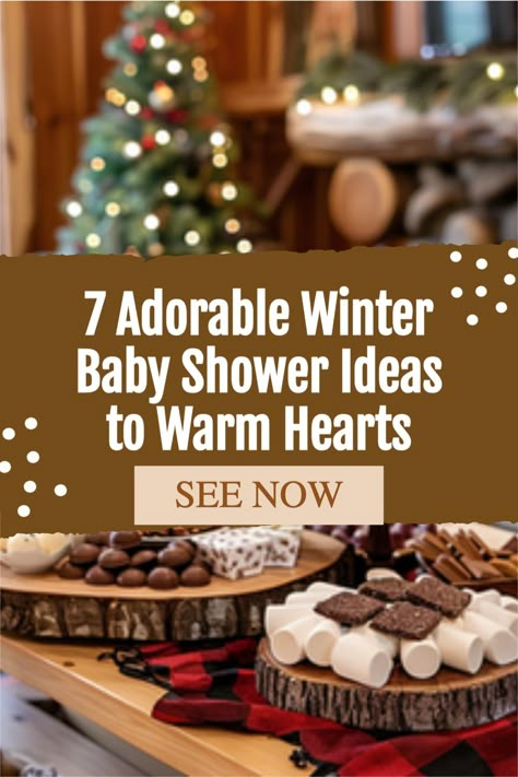 7 Adorable Winter Baby Shower Ideas Diy Winter Baby Shower Decorations, Flannel Baby Shower Ideas, Cozy Baby Shower Ideas, December Themed Baby Shower Ideas, January Baby Shower Ideas Themes, Winter Sprinkle Shower Ideas, Polar Express Baby Shower Ideas, Bundle Of Joy Baby Shower Ideas, Winter Winnie The Pooh Baby Shower Ideas