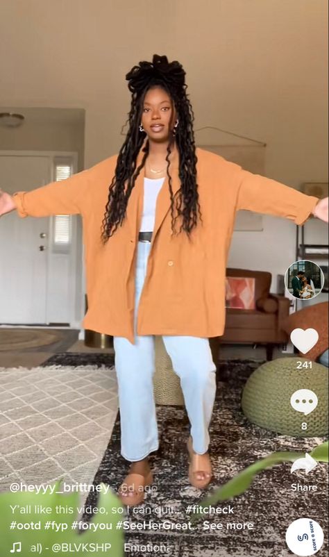 Tik Tok Outfit Ideas, Business Casual Quirky, Earthy Professional Outfits, Summer Teacher Outfits Black Women, Modest Earthy Outfits Aesthetic, Aesthetic Teacher Outfits, Cute Spring Work Outfits, Earthy Teacher Outfit, Rainy Summer Outfit Work