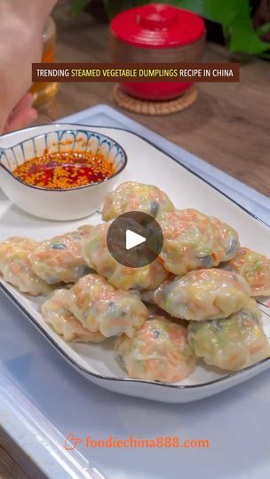 206K views · 3.6K reactions | Trending steamed vegetable dumplings recipe in China. Do you want to try? #recipe #cooking #chinesefood #dumplings #vegetables #comfortfood | foodiechina888 | The Poison Oaks · Till You’re Calm Vegetable Dumplings Recipe, Vegetable Dumplings, Dumpling Filling, Steamed Dumplings, Dumplings Recipe, The Poison, Dumpling Recipe, Asian Food, Chinese Food